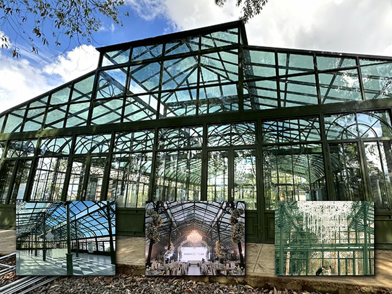 Rustic Meets Elegance: Lauren & David’s Greenhouse Wedding In A Steel & Glass Structure